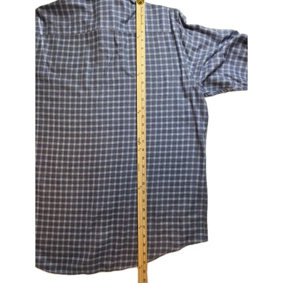 Bugatchi Shirt Men XXL Gray Casual Fit Button Down Long Sleeve Button Up Shirt - Picture 7 of 8